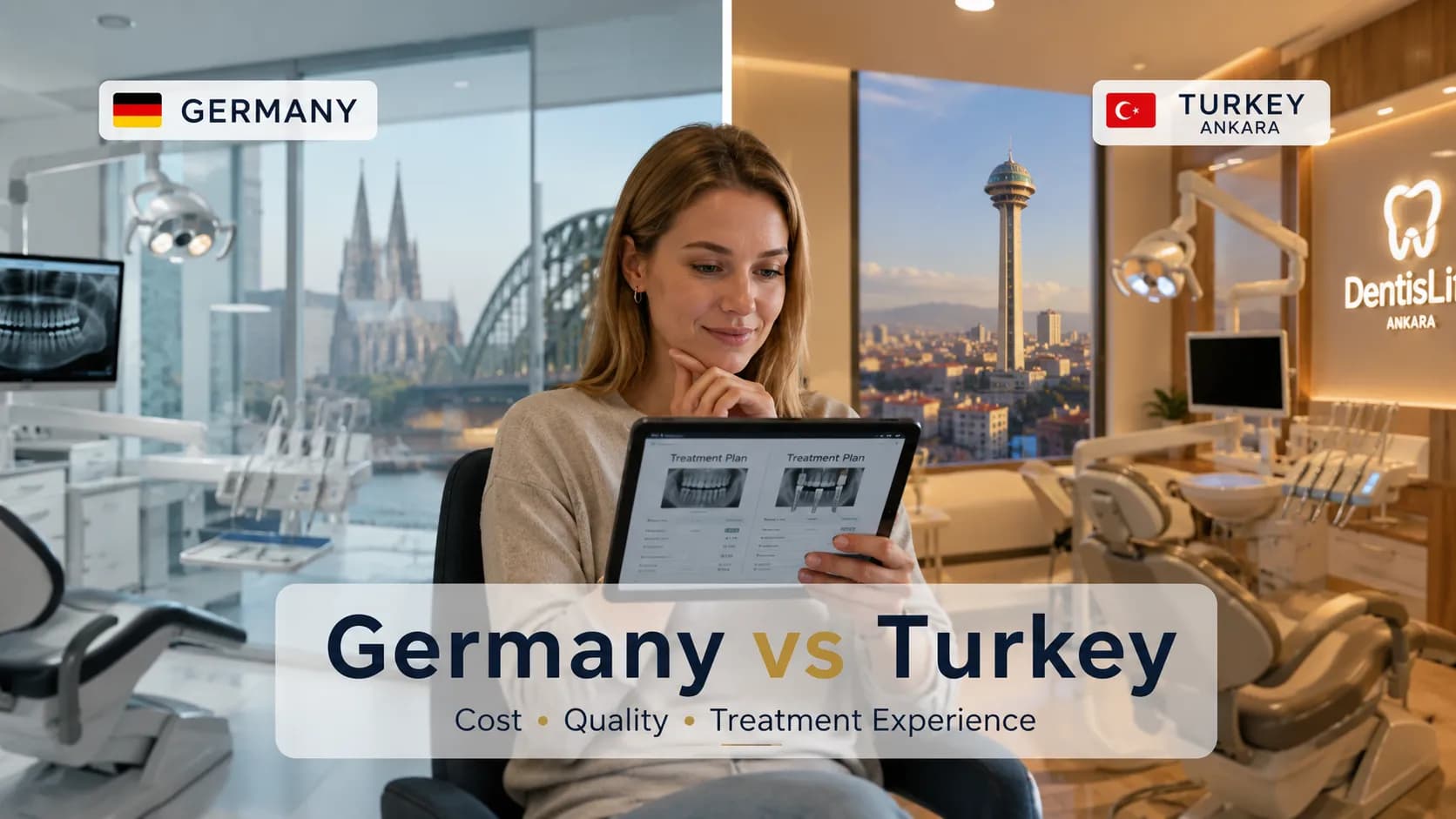Dental Treatment in Turkey vs Germany: Cost and Quality Comparison