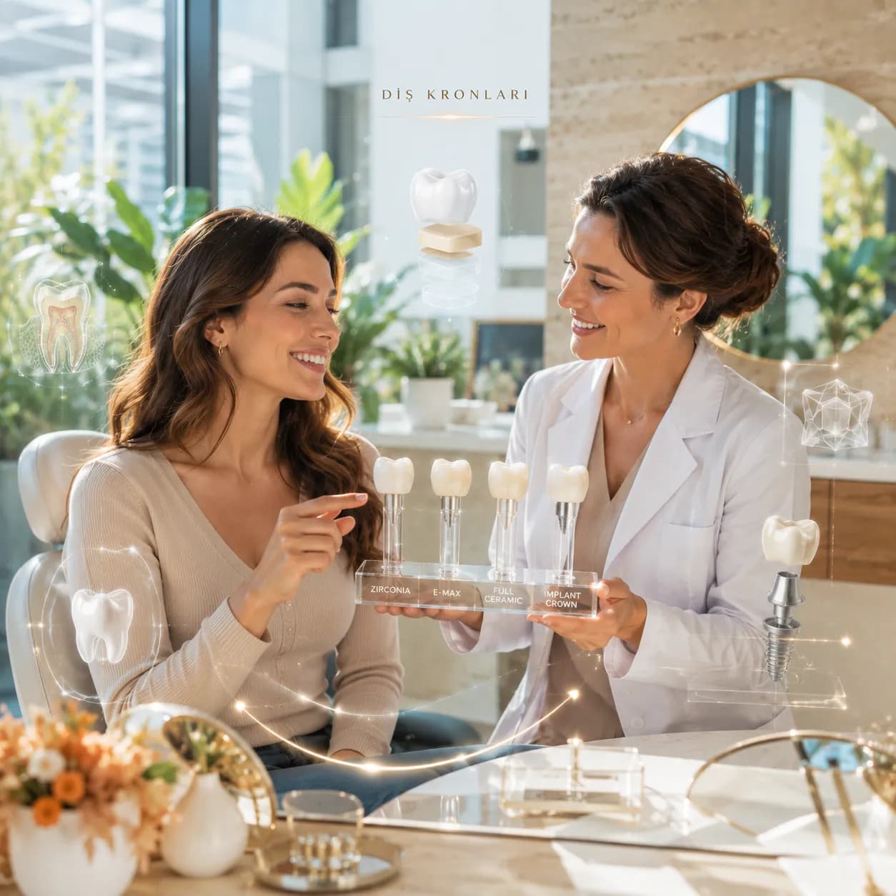 Zirkonkronen: Vorteile, Arten, Ablauf, Kosten und Haltbarkeit